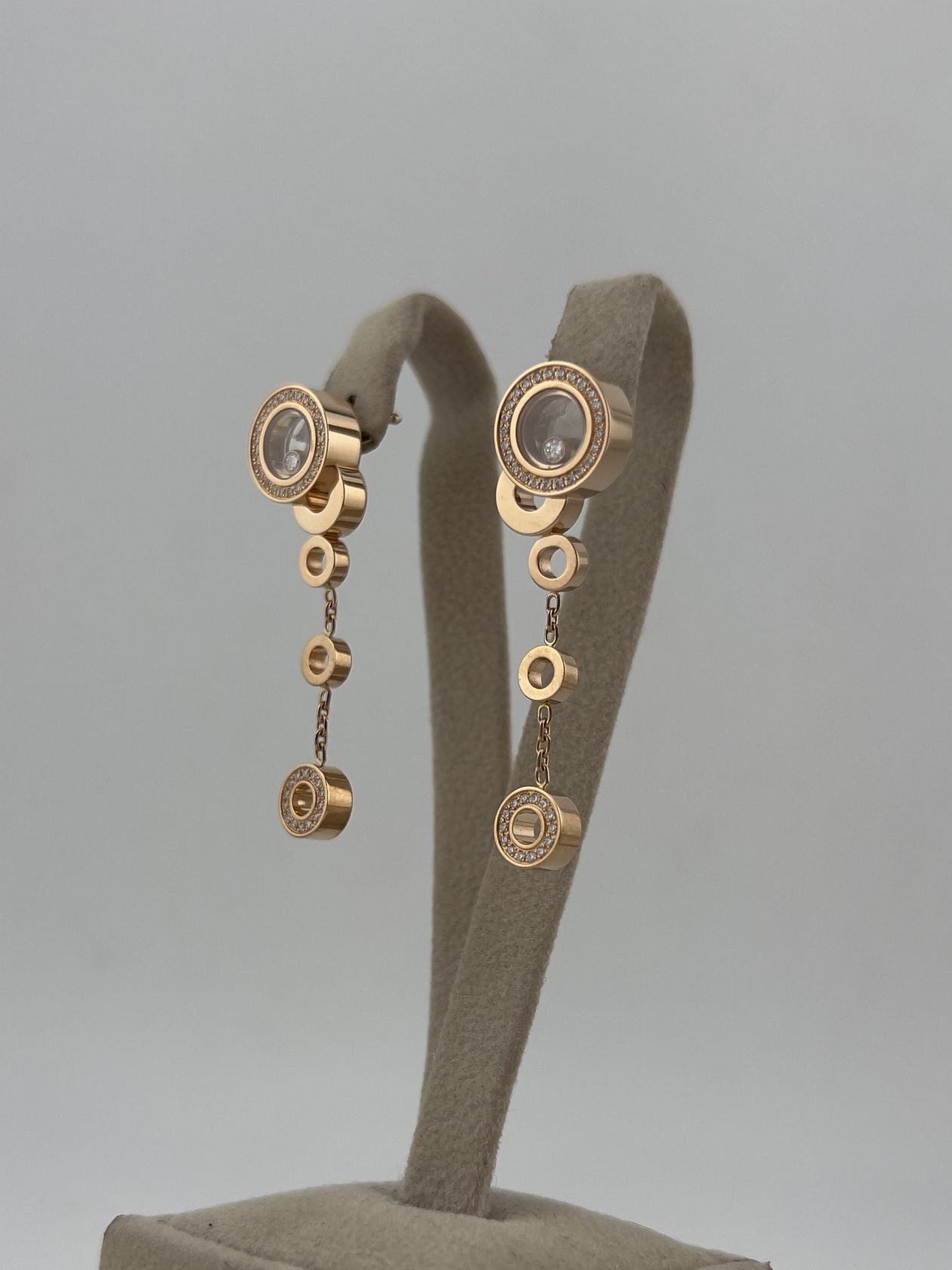 Серьги CHOPARD Happy Bubbles